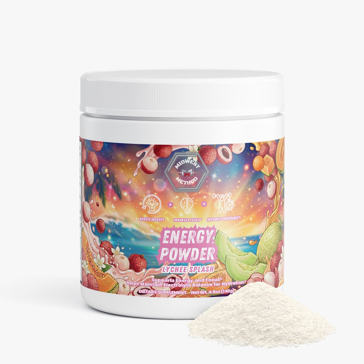 Energy Powder (Lychee Splash)