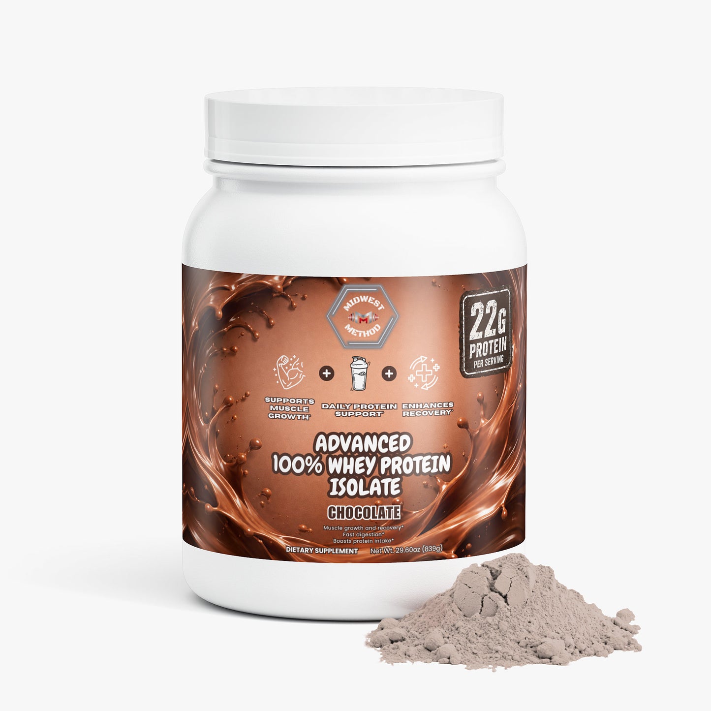 Advanced 100% Whey Protein Isolate (Chocolate)