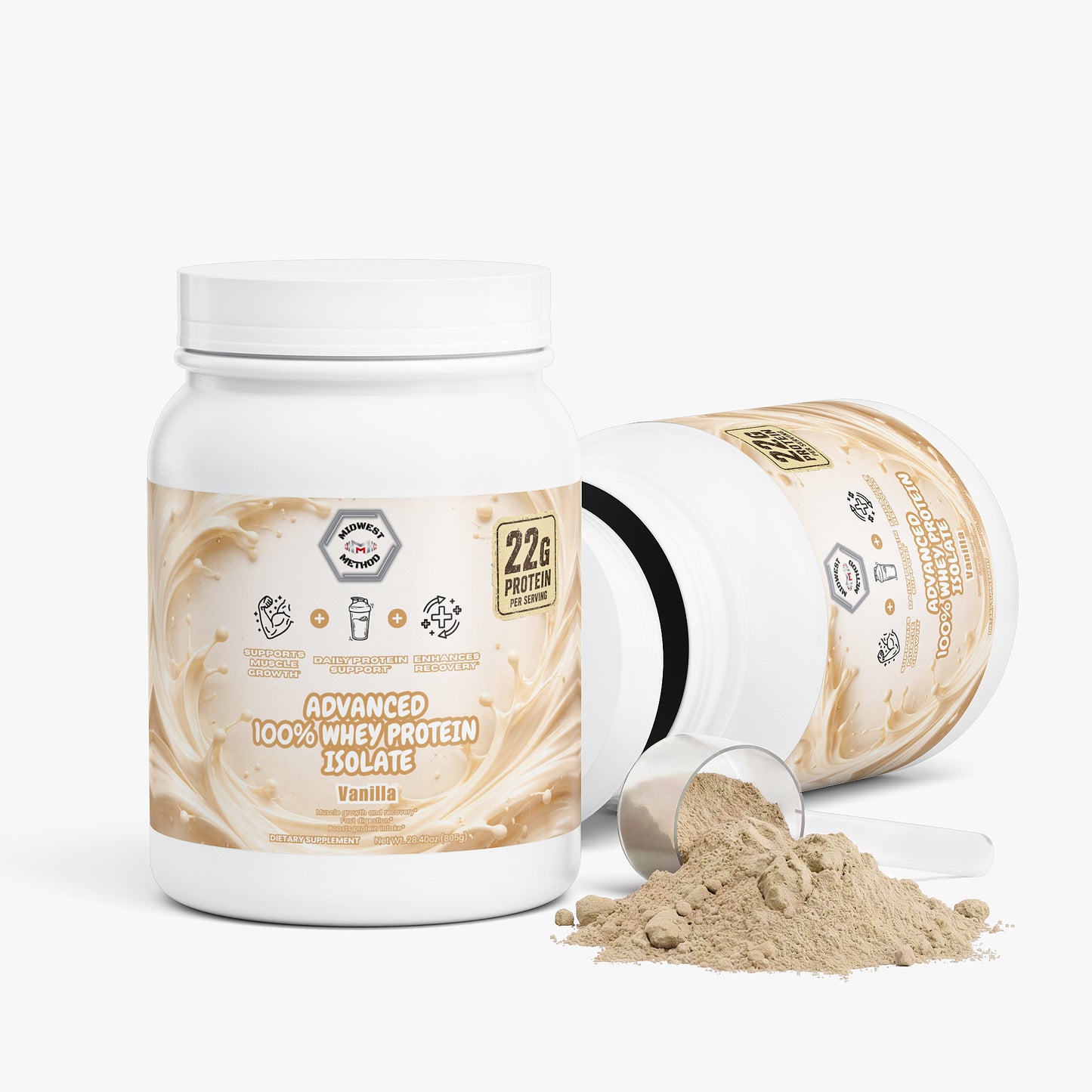 Advanced 100% Whey Protein Isolate (Vanilla)