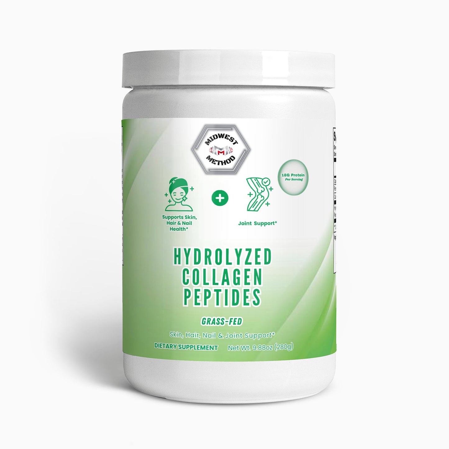 Grass-Fed Hydrolyzed Collagen Peptides (Unflavored)