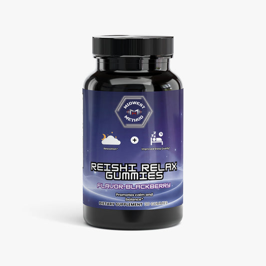 Reishi Relax Gummies (Blackberry)