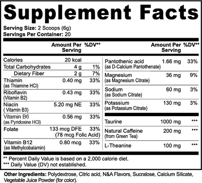 Energy Powder (Top Secret)