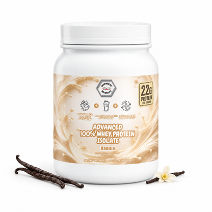Advanced 100% Whey Protein Isolate (Vanilla)