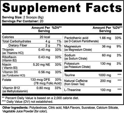 Energy Powder (Top Secret)
